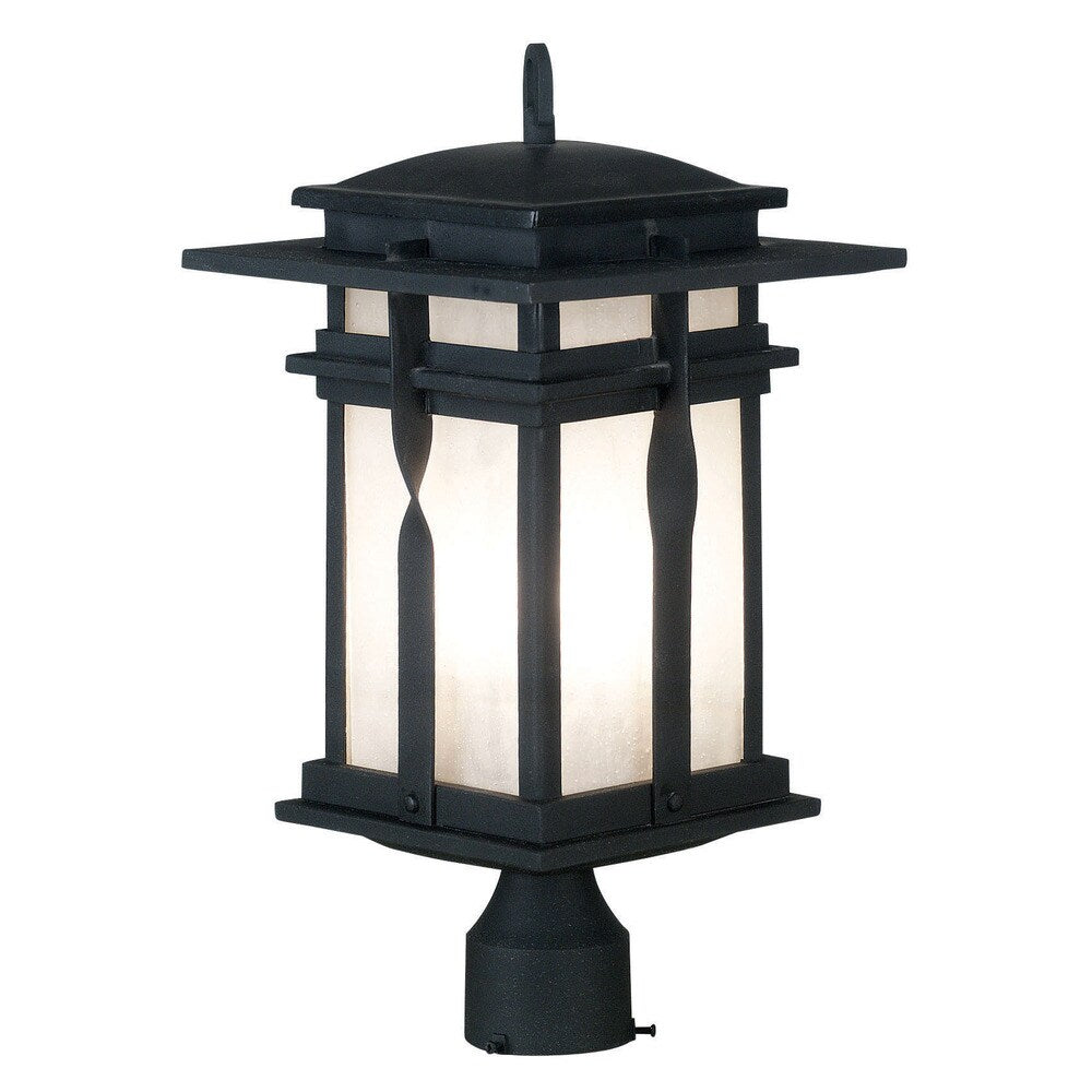Harriott 1-light Black Post Lantern