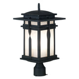 Harriott 1-light Black Post Lantern