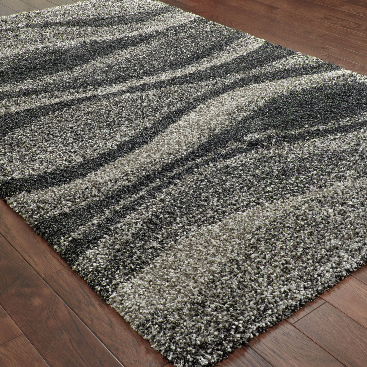 Style Haven Harrison Shadow Waves Shag Rug