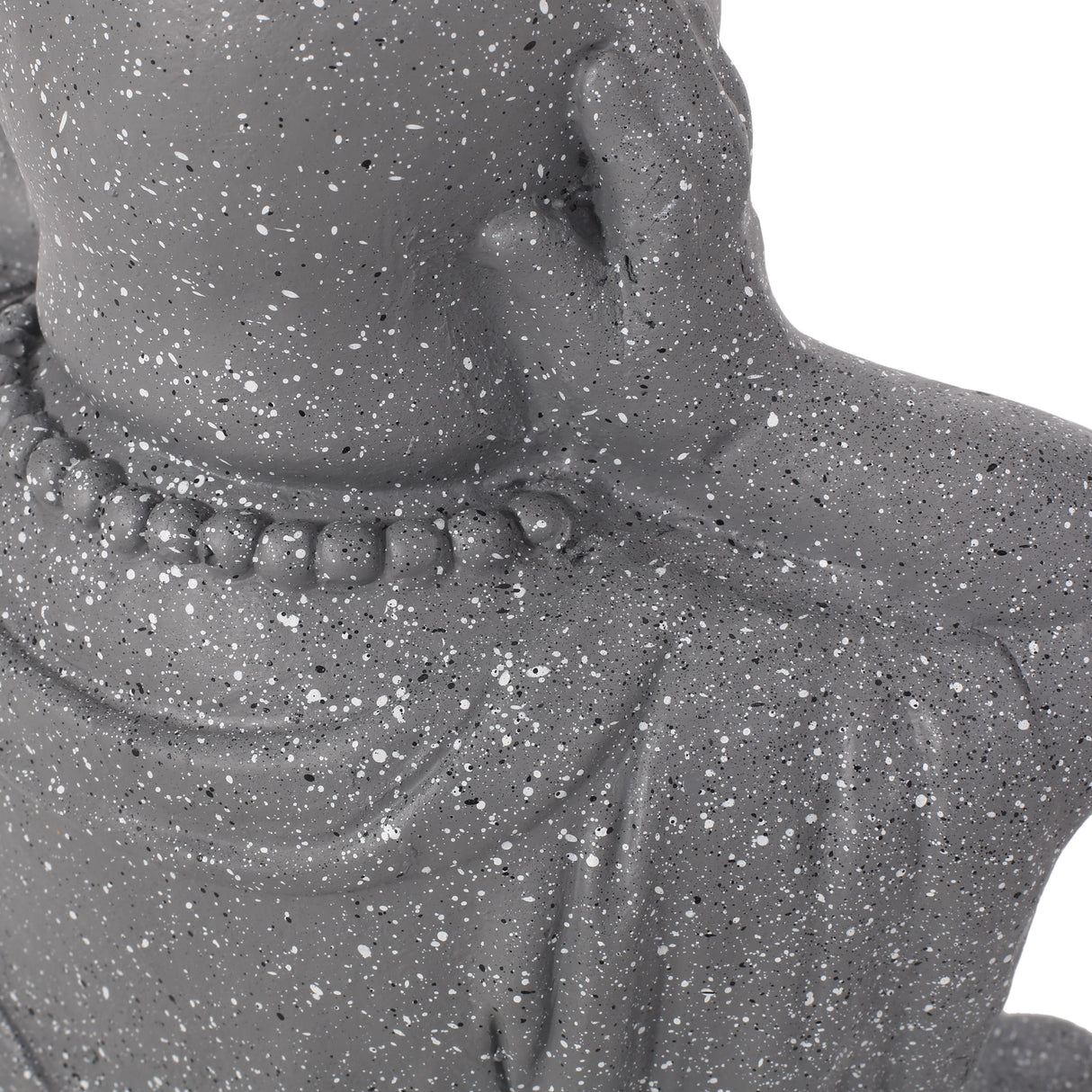 Harrod Outdoor Cast Stone Outdoor Hear No Evil Monk Garden Statue by Christopher Knight Home