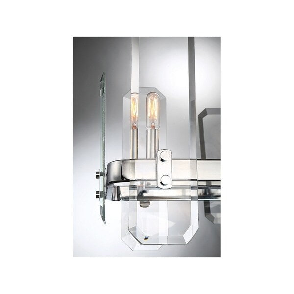 Harrow Polished Chrome 6-light Chandelier