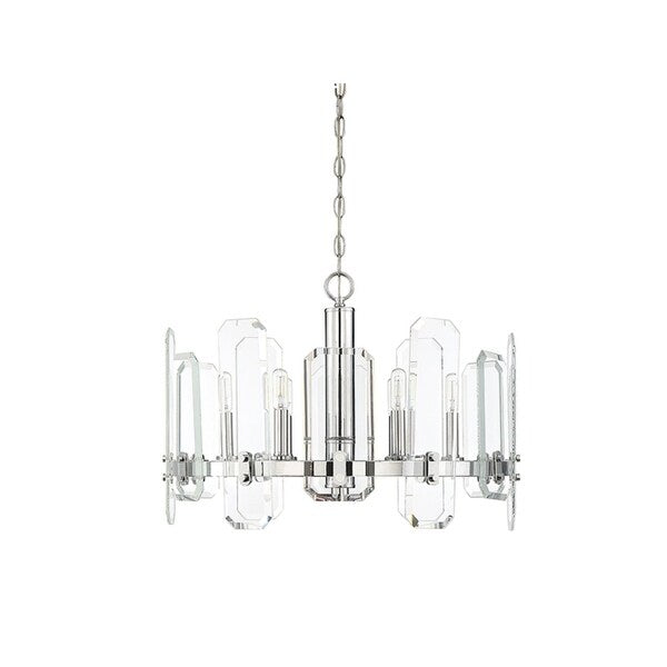 Harrow Polished Chrome 6-light Chandelier