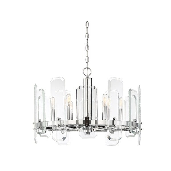 Harrow Polished Chrome 6-light Chandelier