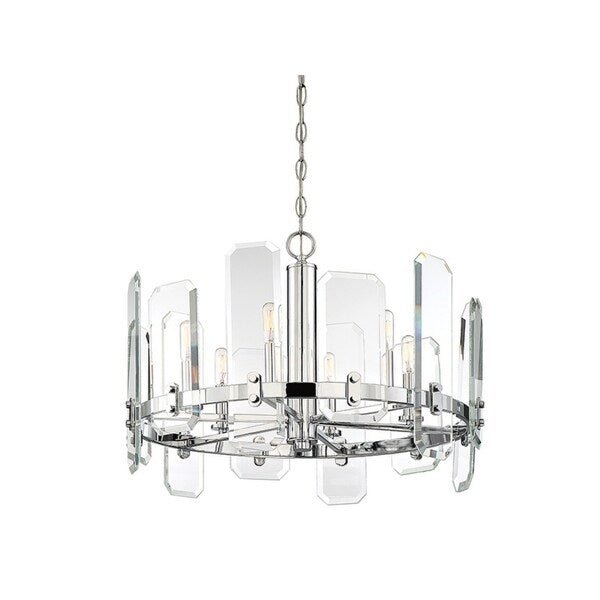 Harrow Polished Chrome 6-light Chandelier
