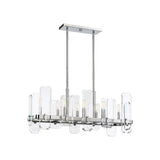 Harrow Polished Chrome 8-light Oval Trestle