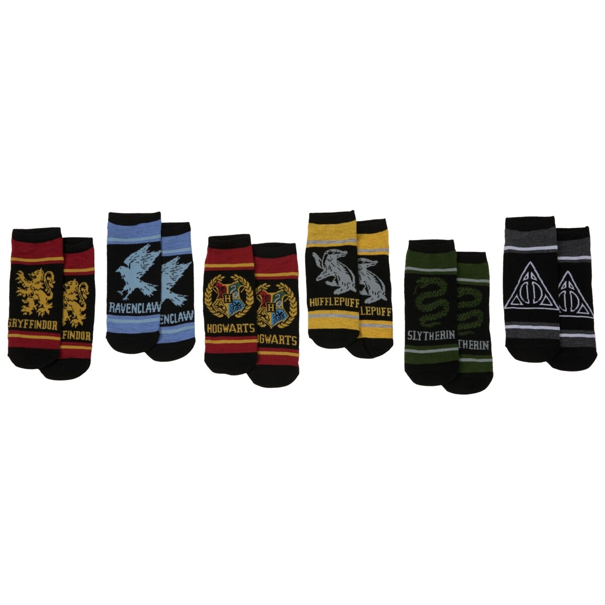 Harry Potter Icons Womens 6Pair Pack Of Low Cut Socks