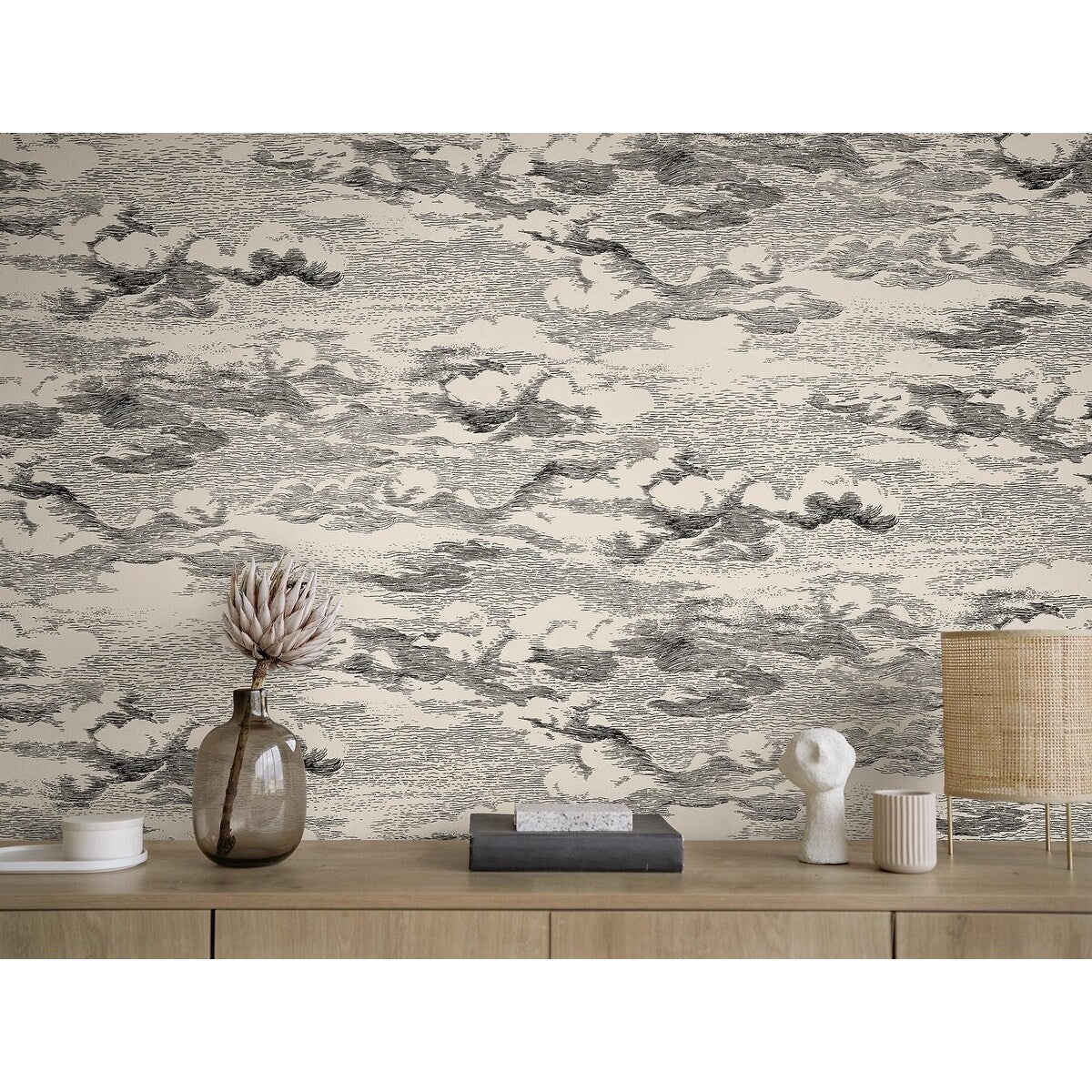 Harry & Grace Clouds Peel And Stick Wallpaper