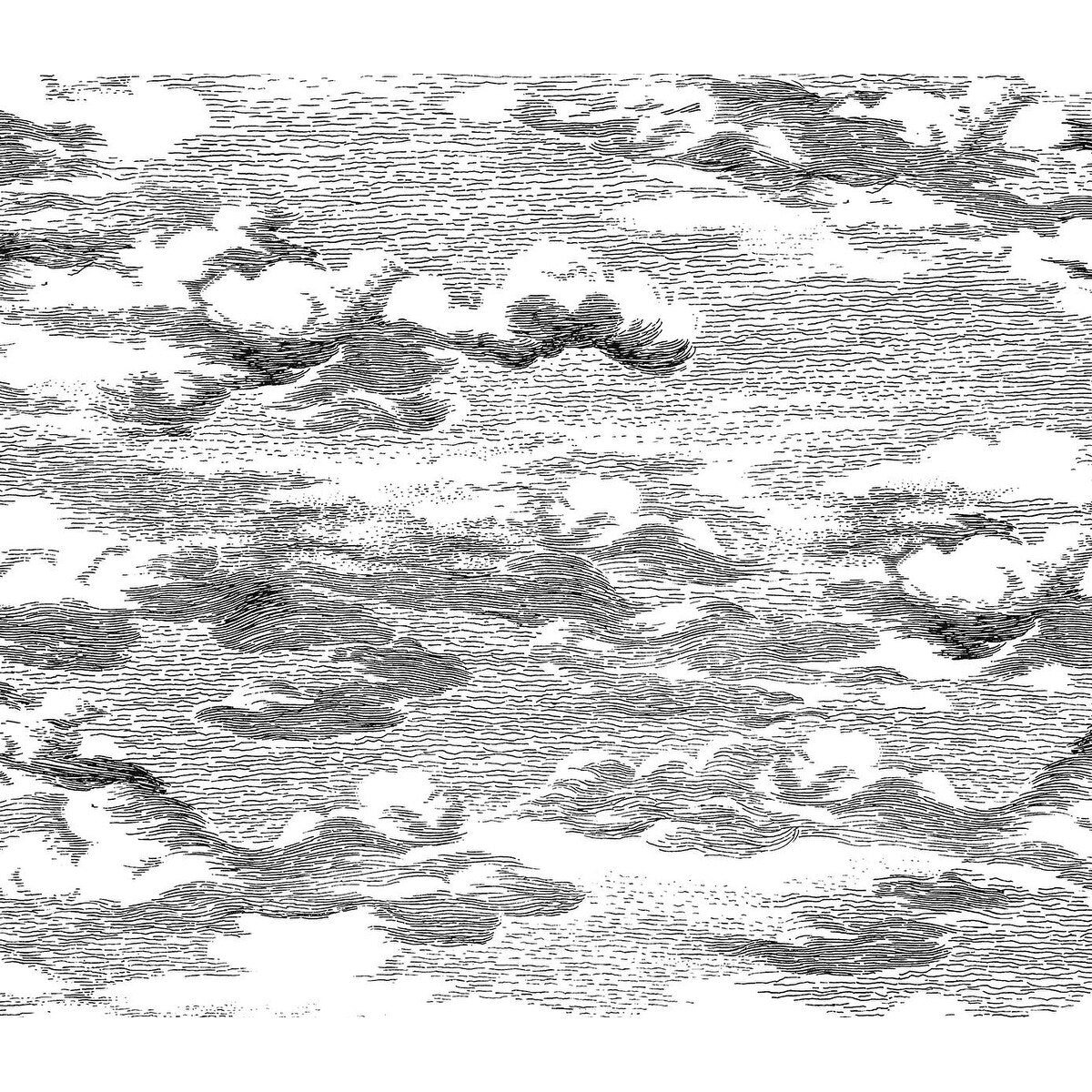 Harry & Grace Clouds Peel And Stick Wallpaper