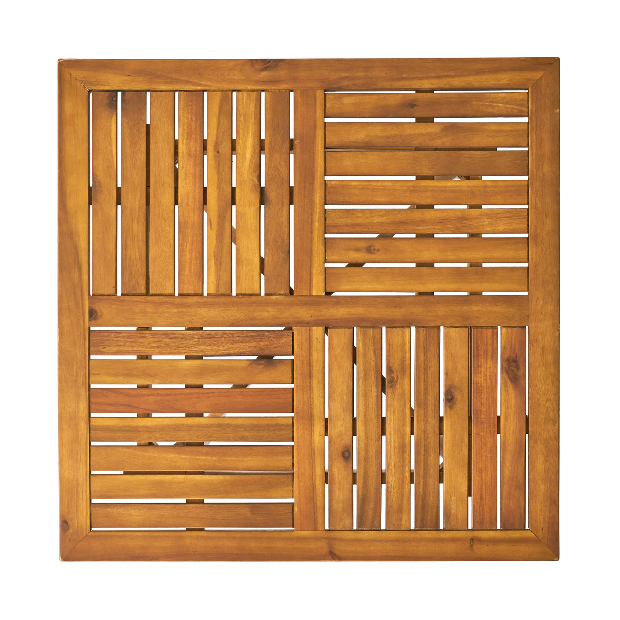 Hartford Acacia Wood and Wicker 5-piece Dining Set by Christopher Knight Home