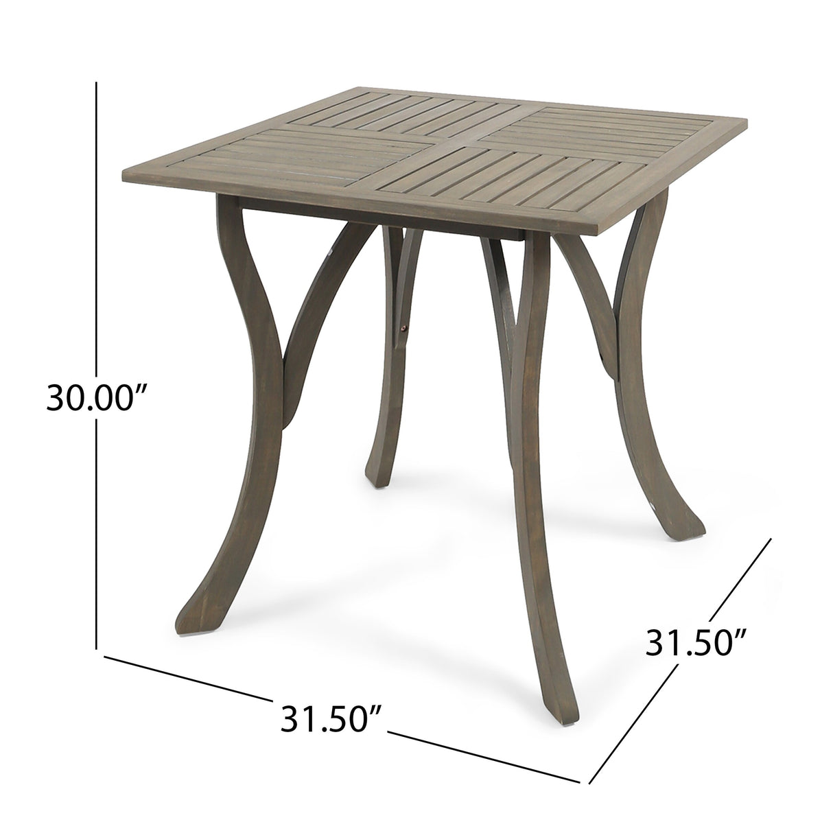 Hartford Acacia Wood and Wicker 5-piece Dining Set by Christopher Knight Home