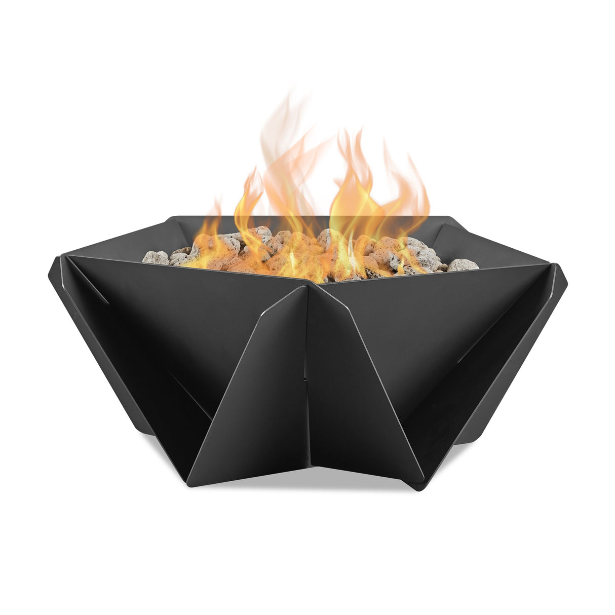 Hartsel 32.5" Propane Steel Fire Bowl by Real Flame
