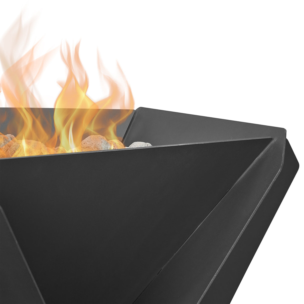 Hartsel 32.5" Propane Steel Fire Bowl by Real Flame