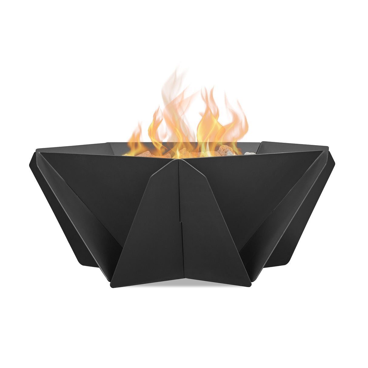 Hartsel 32.5" Propane Steel Fire Bowl by Real Flame