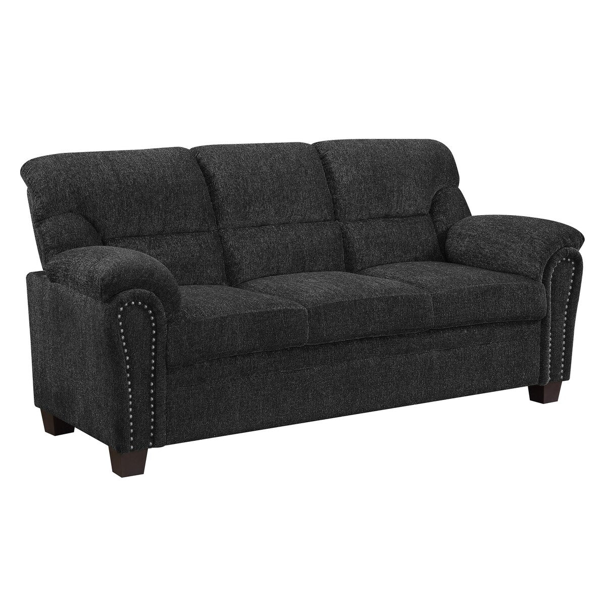 Harvey Grey Chenille Sofa