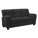Harvey Grey Chenille Sofa