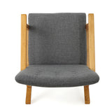 Harvey Mid Century Modern Fabric Rocking Chair by Christopher Knight Home