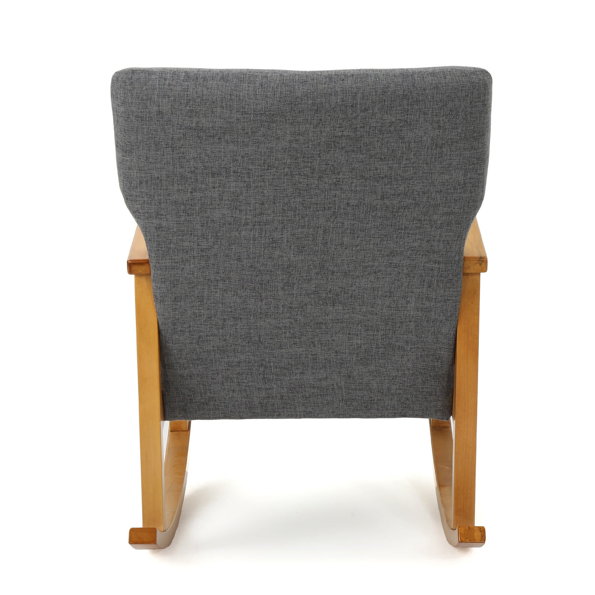 Harvey Mid Century Modern Fabric Rocking Chair by Christopher Knight Home