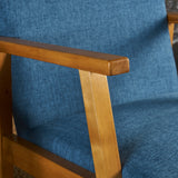 Harvey Mid Century Modern Fabric Rocking Chair by Christopher Knight Home