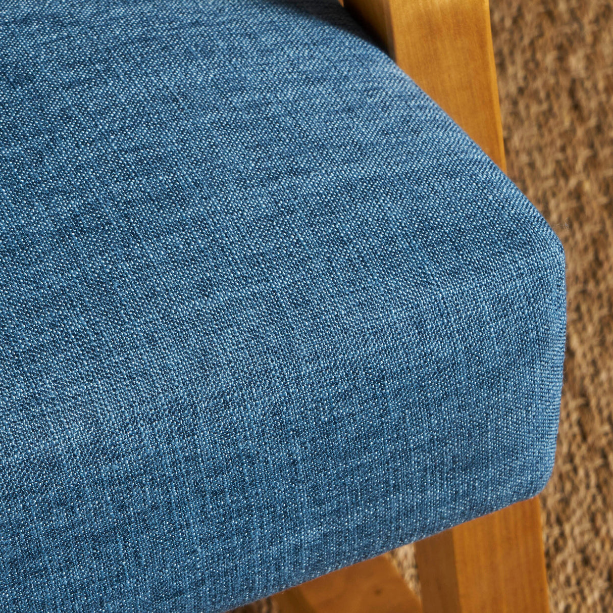 Harvey Mid Century Modern Fabric Rocking Chair by Christopher Knight Home