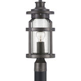 Haslett Collection One-Light Post Lantern - 22.000" x 9.500" x 9.560"