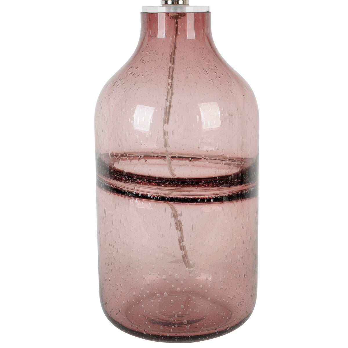 Hattie Seeded Art Glass LED Table Lamp