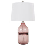 Hattie Seeded Art Glass LED Table Lamp