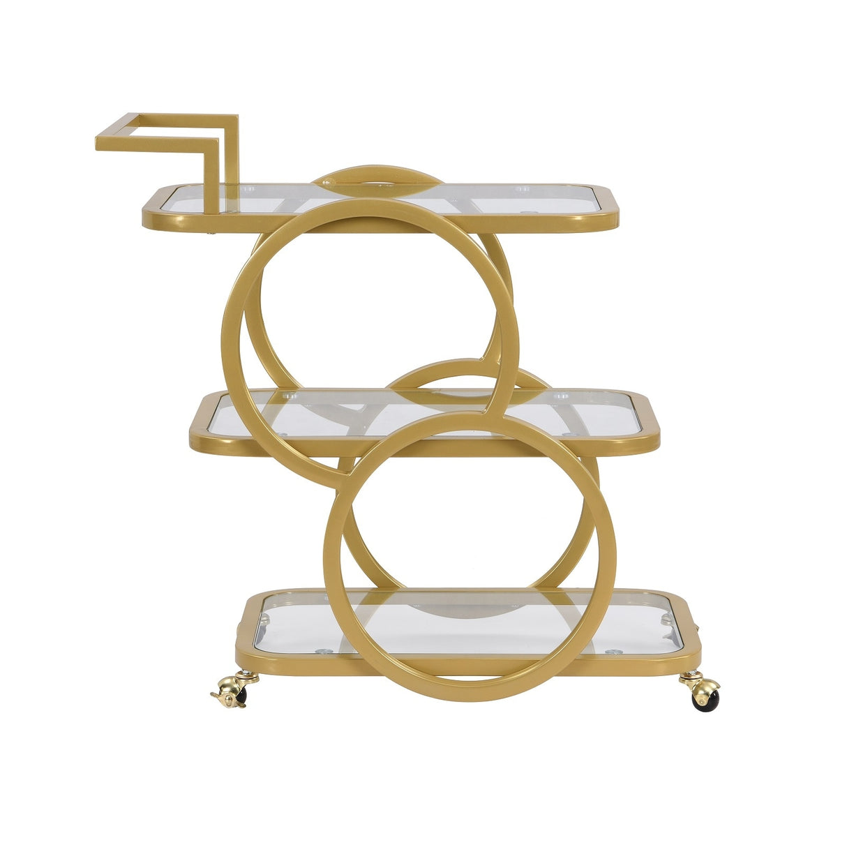 Metal Bar Cart Silver Bar Carts for the Home
