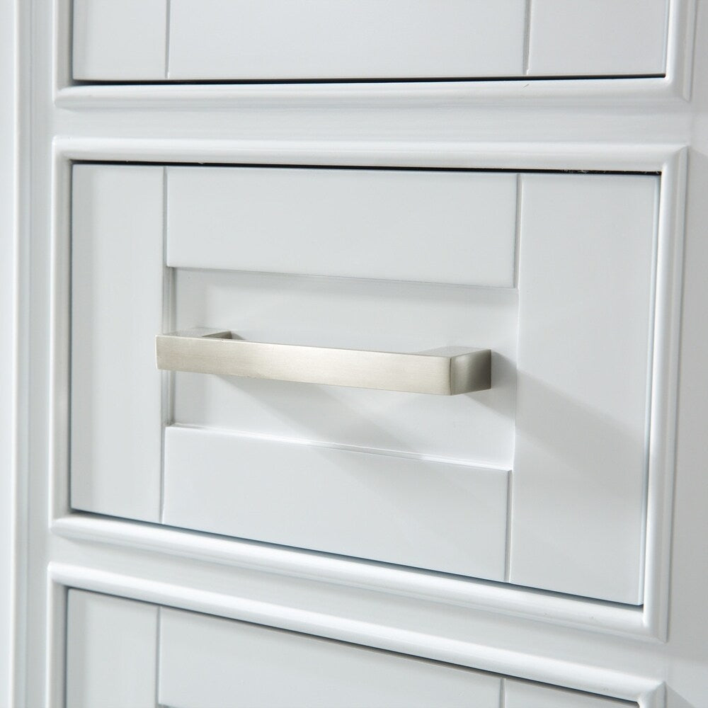 Havana 36-Inch Single Sink Modern Bathroom Vanity Set, White