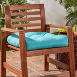 Solid Color 20-inch Square Outdoor Chair Cushion by Greendale Home Fashions - 20w x 20l