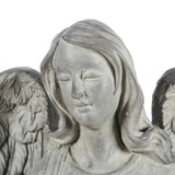 27.6in. H Angel Bird Feeder Garden Statue