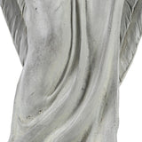 27.6in. H Angel Bird Feeder Garden Statue