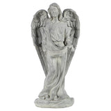 27.6in. H Angel Bird Feeder Garden Statue