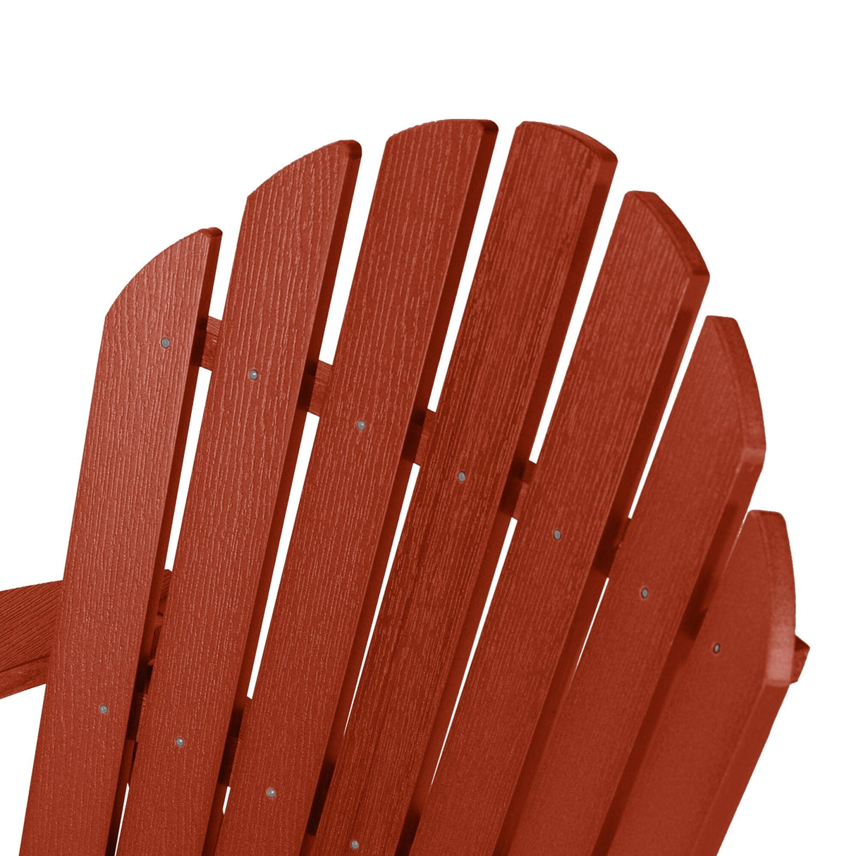 Eco-friendly Synthetic Wood Folding and Reclining Adirondack Chair
