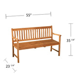 Marlon Convertible Outdoor Bench by Havenside Home