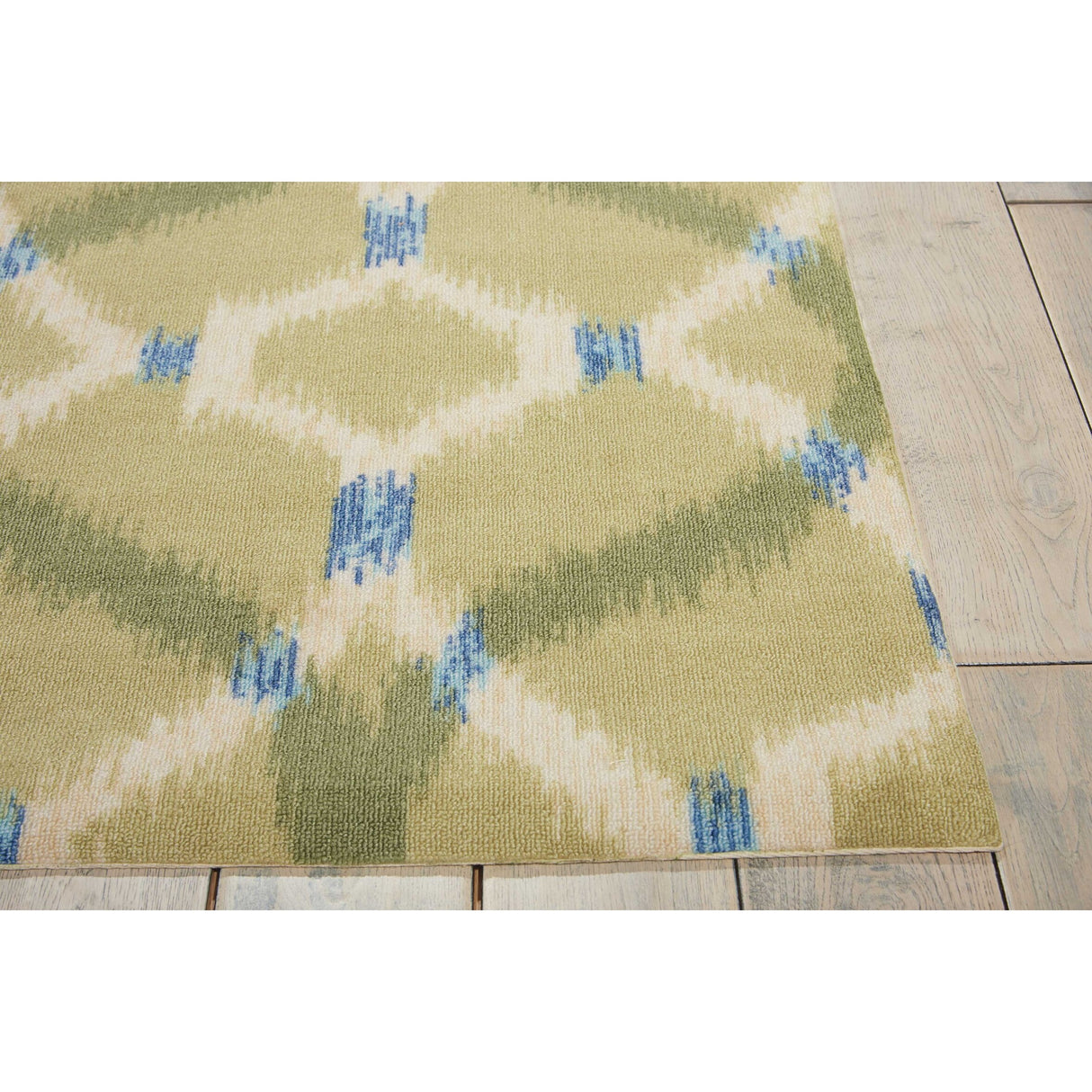 Naples Trellis Ikat Aegean Indoor/ Outdoor Area Rug by Havenside Home