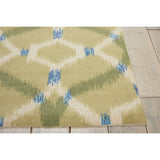 Naples Trellis Ikat Aegean Indoor/ Outdoor Area Rug by Havenside Home