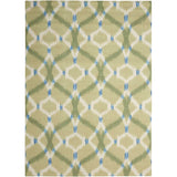 Naples Trellis Ikat Aegean Indoor/ Outdoor Area Rug by Havenside Home