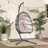 Middlebrook Outdoor Swing Egg Chair & Stand