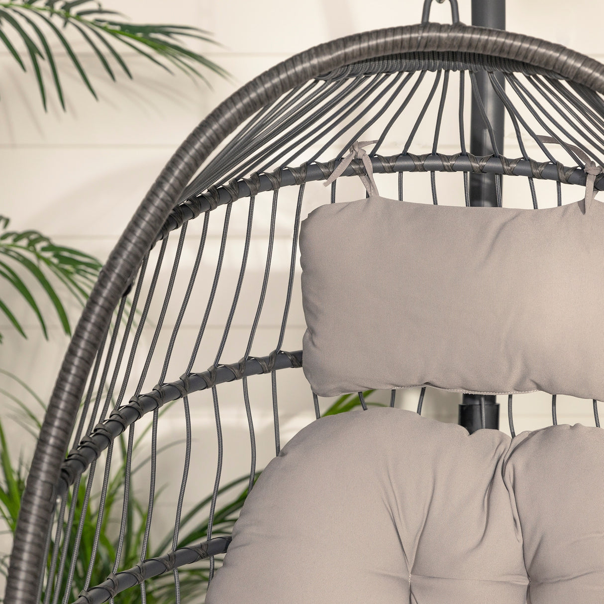 Middlebrook Outdoor Swing Egg Chair & Stand
