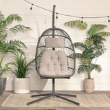 Middlebrook Outdoor Swing Egg Chair & Stand