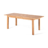 Haye Outdoor Acacia Wood and Wicker 7 Piece Expandable Dining Set by Christopher Knight Home