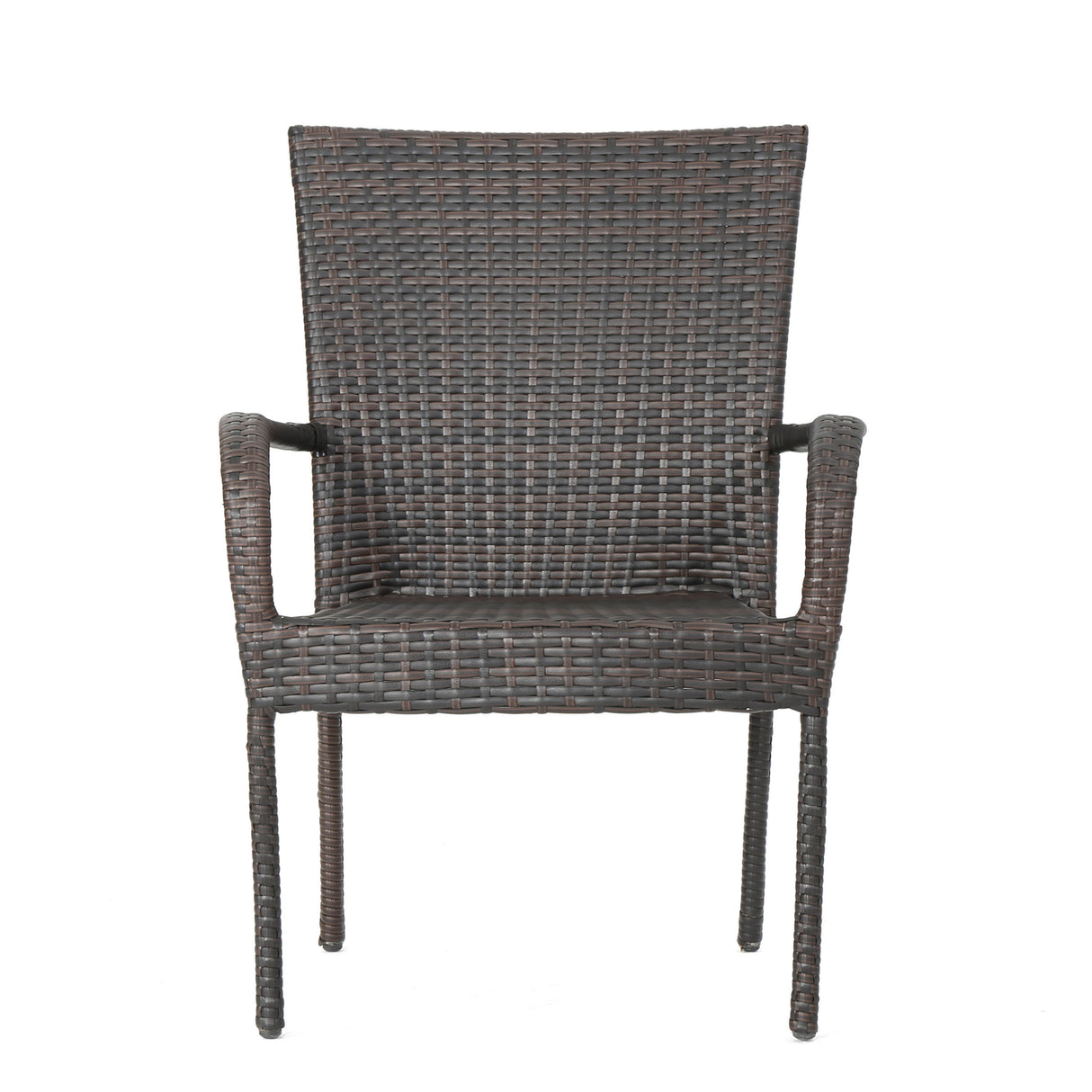 Hayes Outdoor 9 Piece Wood and Wicker Expandable Dining Set by Christopher Knight Home
