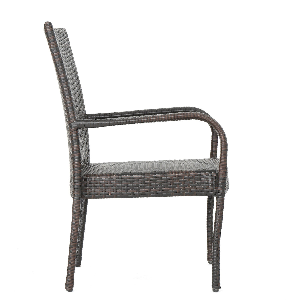 Hayes Outdoor 9 Piece Wood and Wicker Expandable Dining Set by Christopher Knight Home
