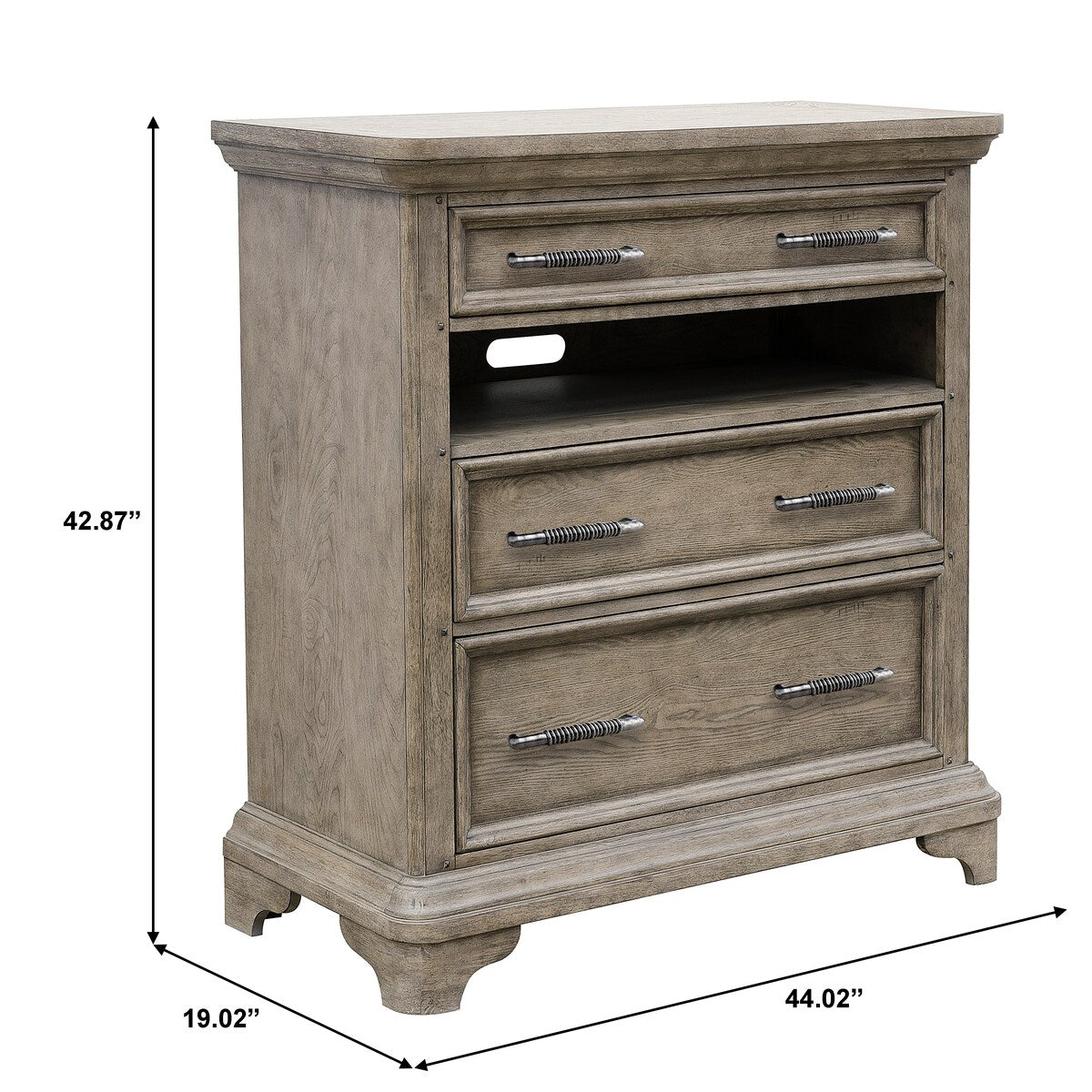 Hazel Collection Media Chest