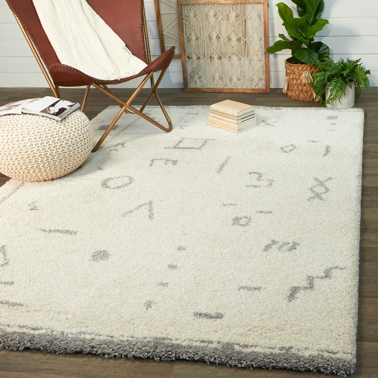 Headley Southwestern Shag Area Rug