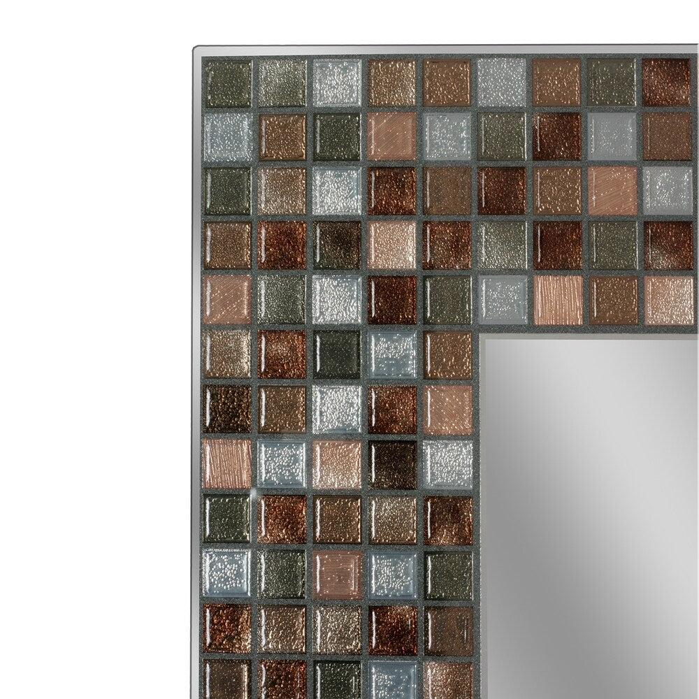 Head West Earthtone Copper/Bronze Wall Mirror - 23.5 x 35.5