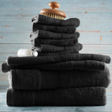 Hearth & Harbor 100 Percent Cotton Ultra Soft and Absorbent Bath Towel Set