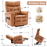Heating, Massage Power Lift Recliner Chair, Medium