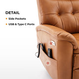 Heating, Massage Power Lift Recliner Chair, Medium
