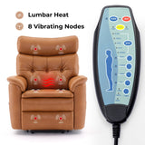 Heating, Massage Power Lift Recliner Chair, Medium